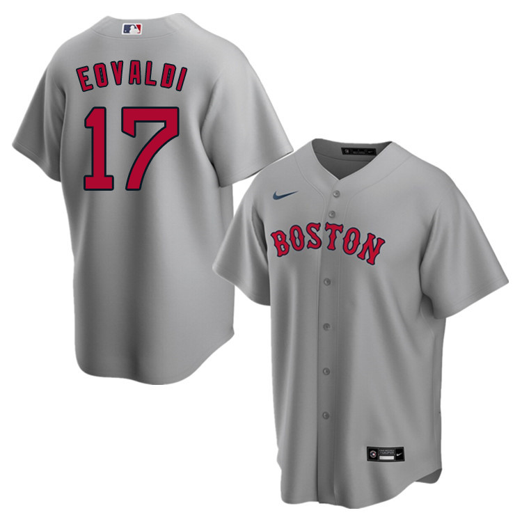 Nike Men #17 Nathan Eovaldi Boston Red Sox Baseball Jerseys Sale-Gray